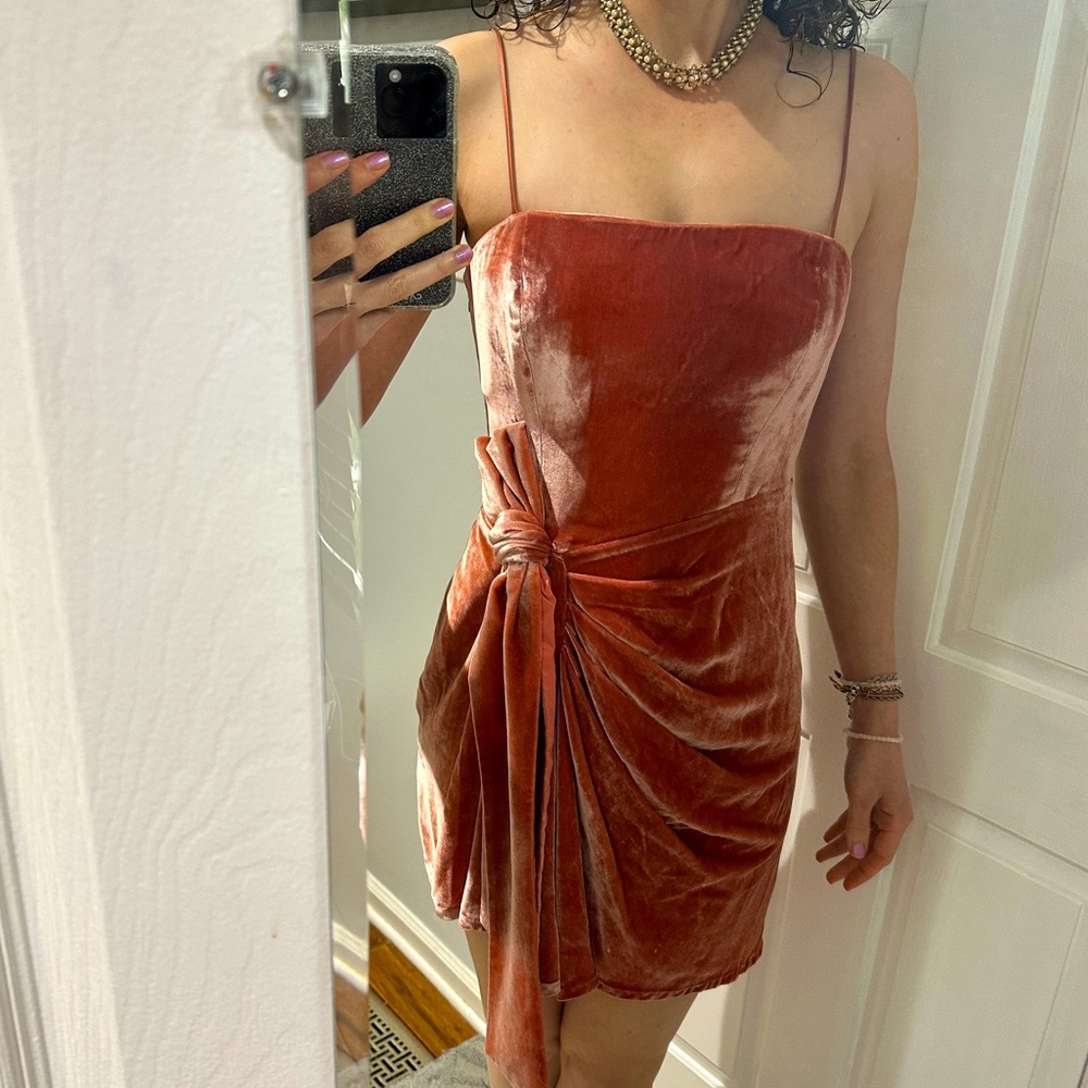 Cinq a Sept Velvet Cocktail Dress